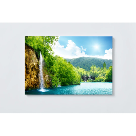 Waterfall Magnetic Wall Mounted Cork Board