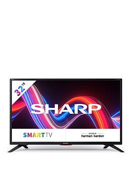 Sharp 32Ee4Kf2Fb, 32 Inch, Freeview Play, Hd Ready, Smart Tv