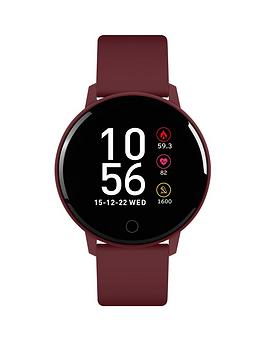 Reflex Active Series 9 Smart Watch With Colour Touch Screen and Up To 7 Day Battery Life, Berry, Women