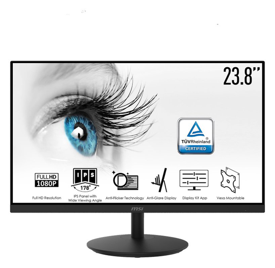 MSI Pro MP242 23.8 Inch 75Hz IPS FHD Monitor