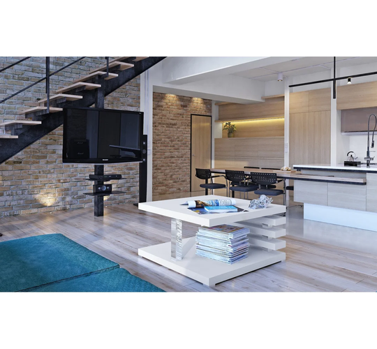 Aldrige Floor Shelf Coffee Table