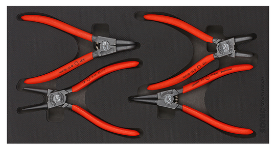Sonic Circlip Pliers Set (German) 4-Piece 600430