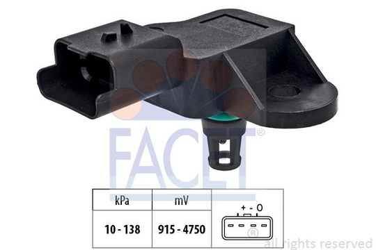 Air Pressure Sensor, height adaptation Made in Italy - OE Equivalent 103320