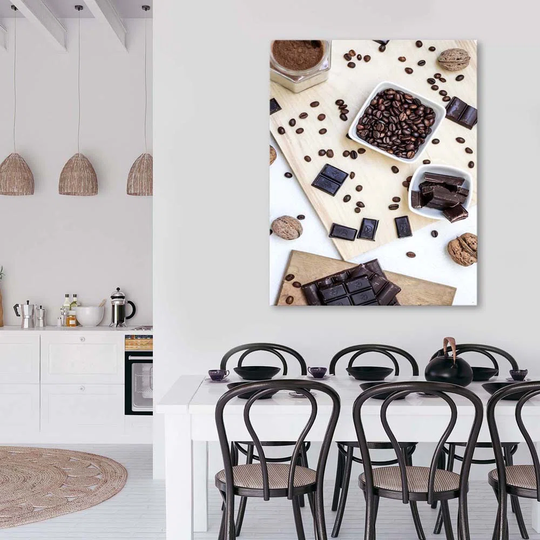 Canvas Print Coffee Candy
