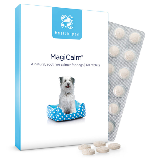Healthspan MagiCalm for Dogs, 60 Tablets, Beef Flavour