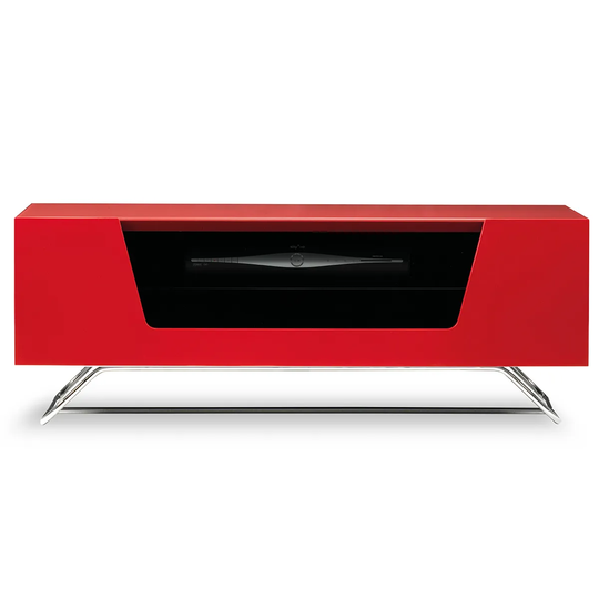 Alphason Chromium 2 1000 TV Stand - Red