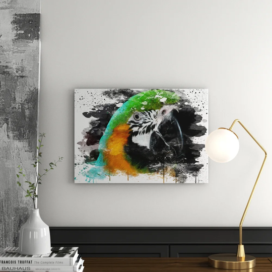 'Parrot Bird' Graphic Art Print Poster
