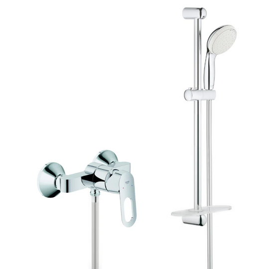 Bauloop Mixer Shower with Handheld shower head