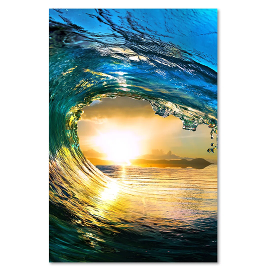 Canvas Print, Orange Landscapes 16392