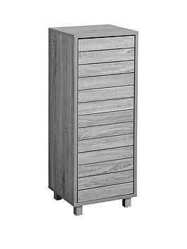 Lloyd Pascal Canyon Grey Single Console Cabinet