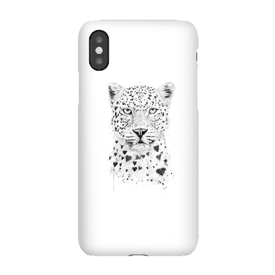 Balazs Solti Love Hearts Phone Case for iPhone and Android - iPhone X - Snap Case - Matte