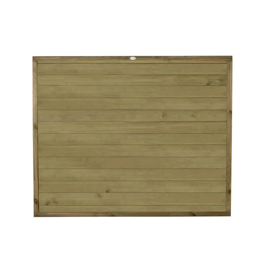 Forest Garden 4'11'' x 6' (152 x 183cm) Pressure Treated Horizontal Fence Panel