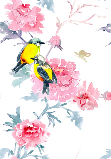 Ahran 2.08m x 1.46m Matte Wallpaper Roll