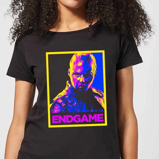 Avengers Endgame Nebula Poster Women's T-Shirt - Black - S - Black