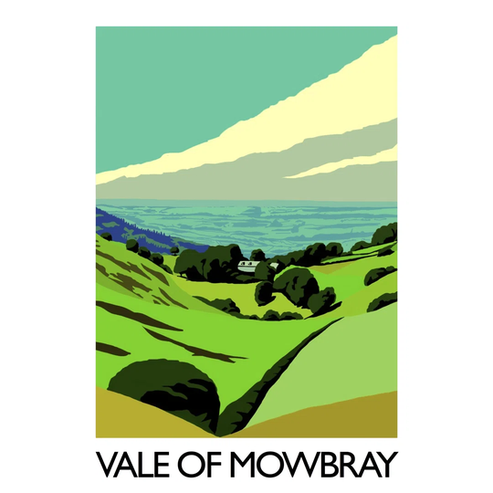 Vale of Mowbray by Richard O'Neil - Graphic Art Print on Paper