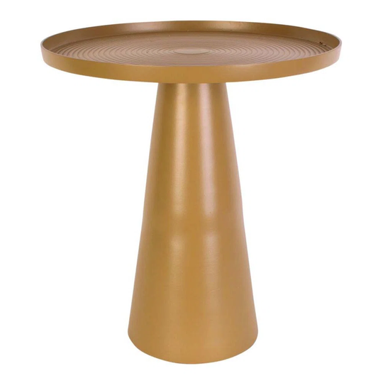Force Aluminum Side Table 40 X 43 Cm Mustard Yellow