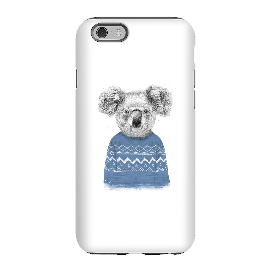 Balazs Solti Koala And Jumper Phone Case for iPhone and Android - iPhone 6 - Tough Case - Matte