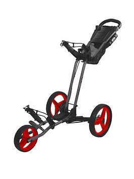 Pathfinder Px3 Golf Trolley - Magnetic Grey Red