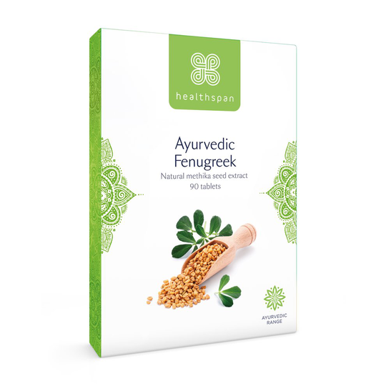 Healthspan Ayurvedic Fenugreek, 90 Tablets, Vegan