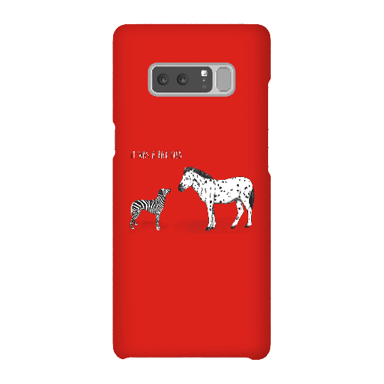 Balazs Solti It Was A Bad Idea Phone Case for iPhone and Android - Samsung Note 8 - Snap Case - Gloss