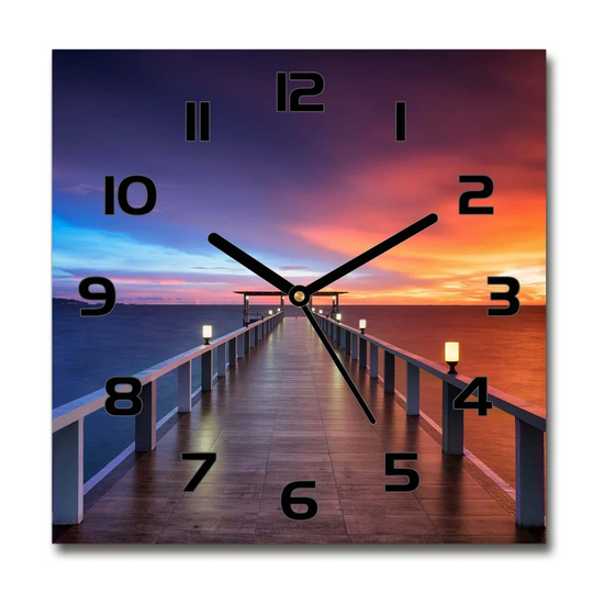 Hawanatu Wooden Bridge Silent Wall Clock