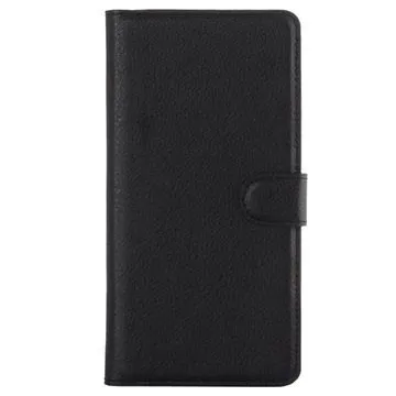Sony Xperia XA1 Textured Wallet Case - Black