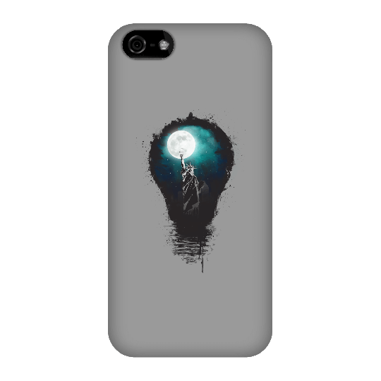 Balazs Solti NYC Moon Phone Case for iPhone and Android - iPhone 5C - Snap Case - Matte