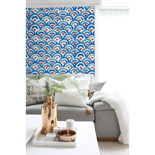 Walllpaper Roll 416X254cm Mural Decoration Kitchen Livingroom Bedroom Wallpaper Material With Print - Utensil Fish Skin
