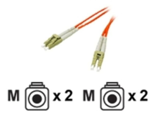 C2G, LC/LC LSZH Duplex 62.5/125 Multimode Fibre Patch Cable, 3m