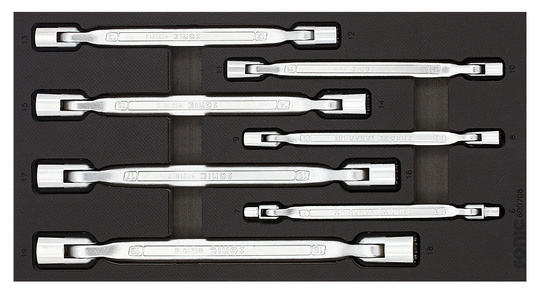 Sonic Knee Wrench Set 7 Pieces 600708