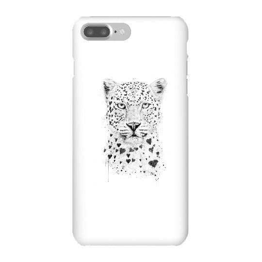 Balazs Solti Love Hearts Phone Case for iPhone and Android - iPhone 7 Plus - Snap Case - Matte