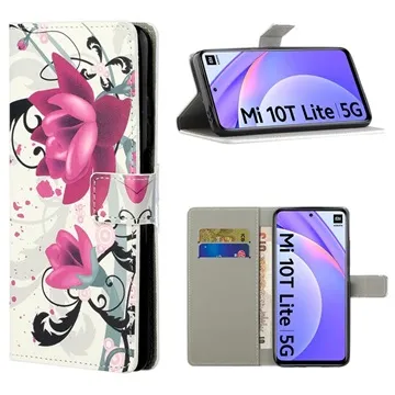 Style Series Xiaomi Mi 10T Lite 5G Wallet Case - Elegant Lotus