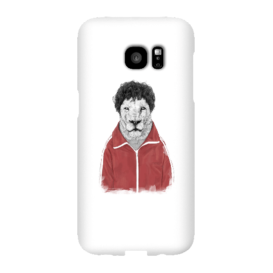 Balazs Solti Sporty Lion Phone Case for iPhone and Android - Samsung S7 Edge - Snap Case - Gloss