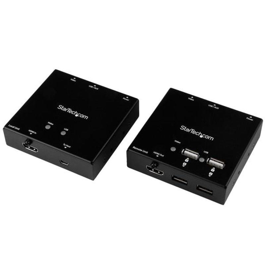 Startech.com HDMI over CAT6 Extender with 4-port USB Hub - 165 ft (50m) - 1080p