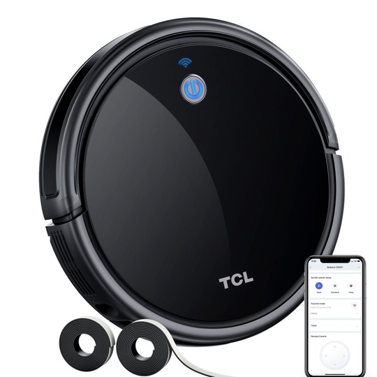 TCL Sweeva 2000b Robot Vacuum Black Wifi