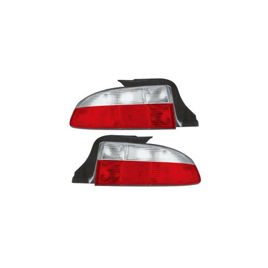 Back Rear Tail Lights Lamps Indicators Set Red-White Pair For BMW Z3 -3/99