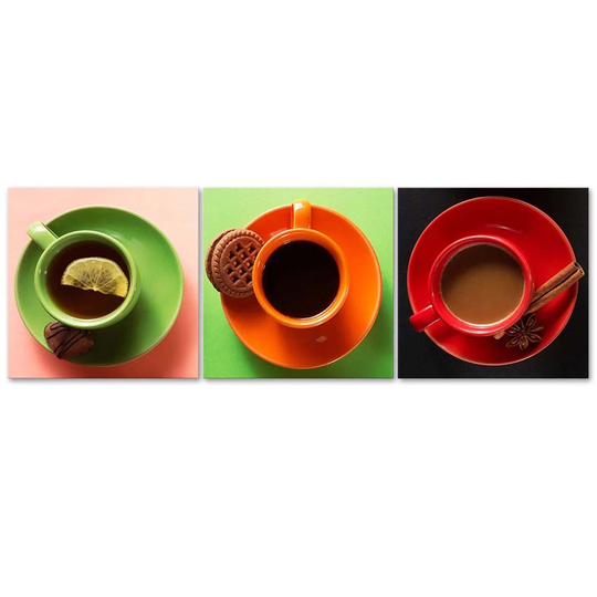 Canvas Print Coffee Coloured