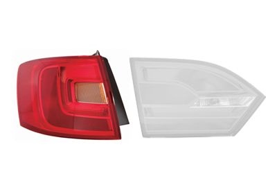 Combination Tail Light 5772921 Van Wezel 5772921