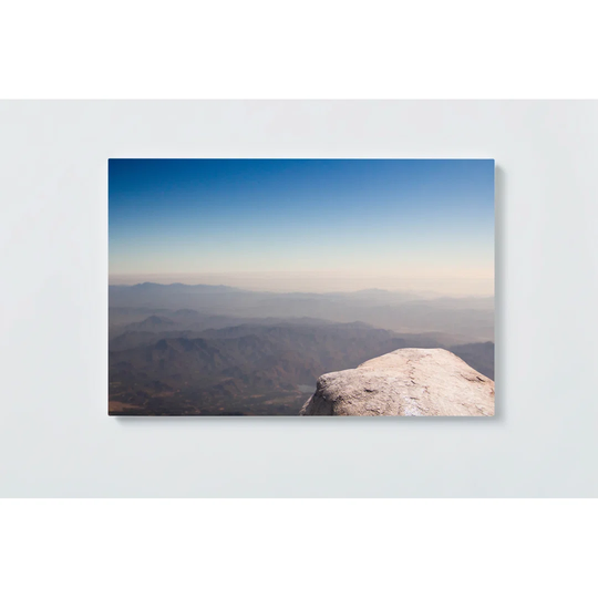 Mountains Motif Magnetic Wall Mounted Cork Board