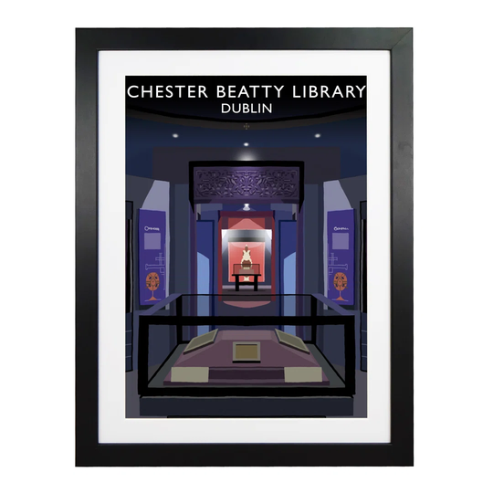 Chester Beatty Library 1 by Richard O'Neil - Graphic Art Print on Paper