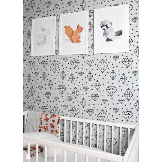 Lareina 2.08m x 1.46m Matte Wallpaper Roll