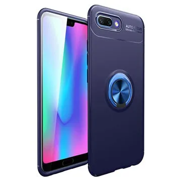 Huawei Honor 10 Magnet Ring Grip / Kickstand Case - Blue