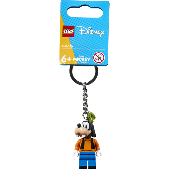 LEGO 854196 - LEGO DISNEY GOOFY KEYRING KEYCHAIN - BRAND NEW