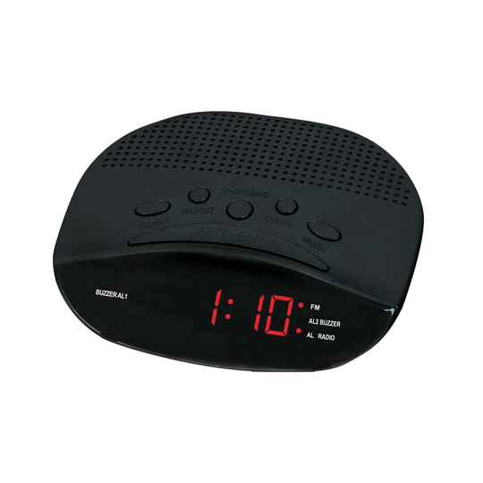 Juice Clock Radio - Black