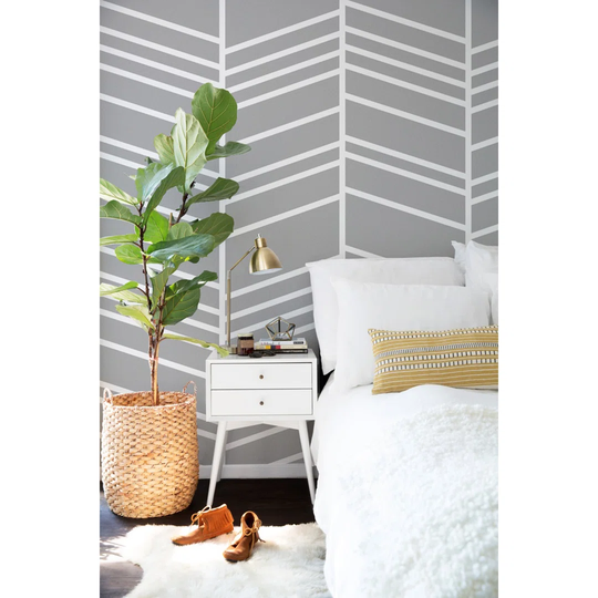 Aeryana Herringbone Wallpaper