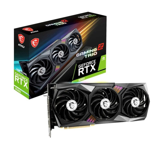MSI GeForce RTX 3060 GAMING Z TRIO 12GB Graphics Card