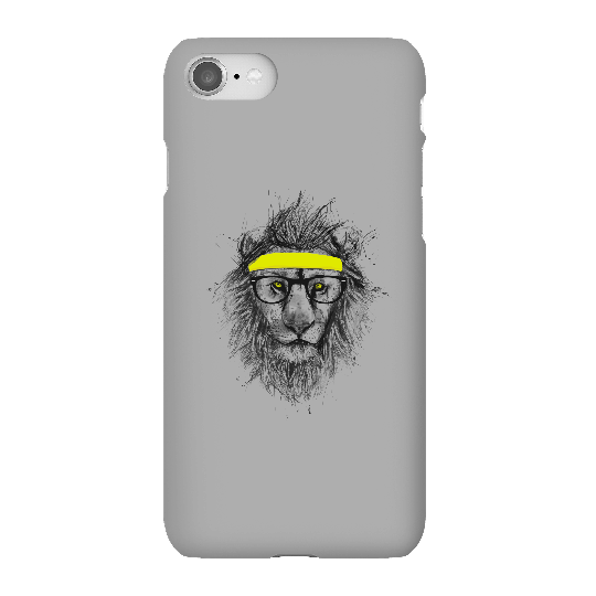 Balazs Solti Lion And Sweatband Phone Case for iPhone and Android - iPhone 8 - Snap Case - Matte