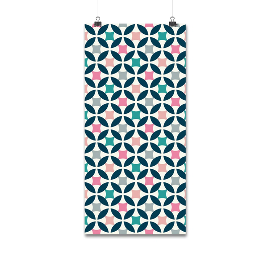 Walllpaper Roll 416X254cm Wallpaper Material With Print Mural Decoration Kitchen Livingroom Bedroom - Pastel Retro Scandinavian