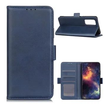 Xiaomi Mi 10T 5G/10T Pro 5G Wallet Case with Magnetic Closure - Blue