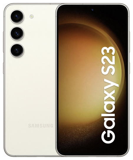 SIM Free Samsung S23 5G 128GB Mobile Phone Pre-Order - Cream